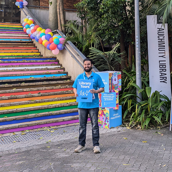 Student Peer Support Officers deliver peer-to-peer support and connect students to Library services