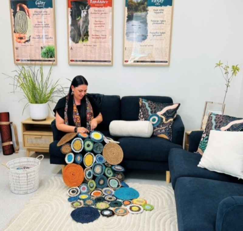 Woven connections 2024: Weave and Leave project