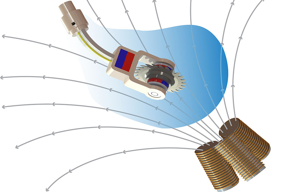 Magnetic tools illustration
