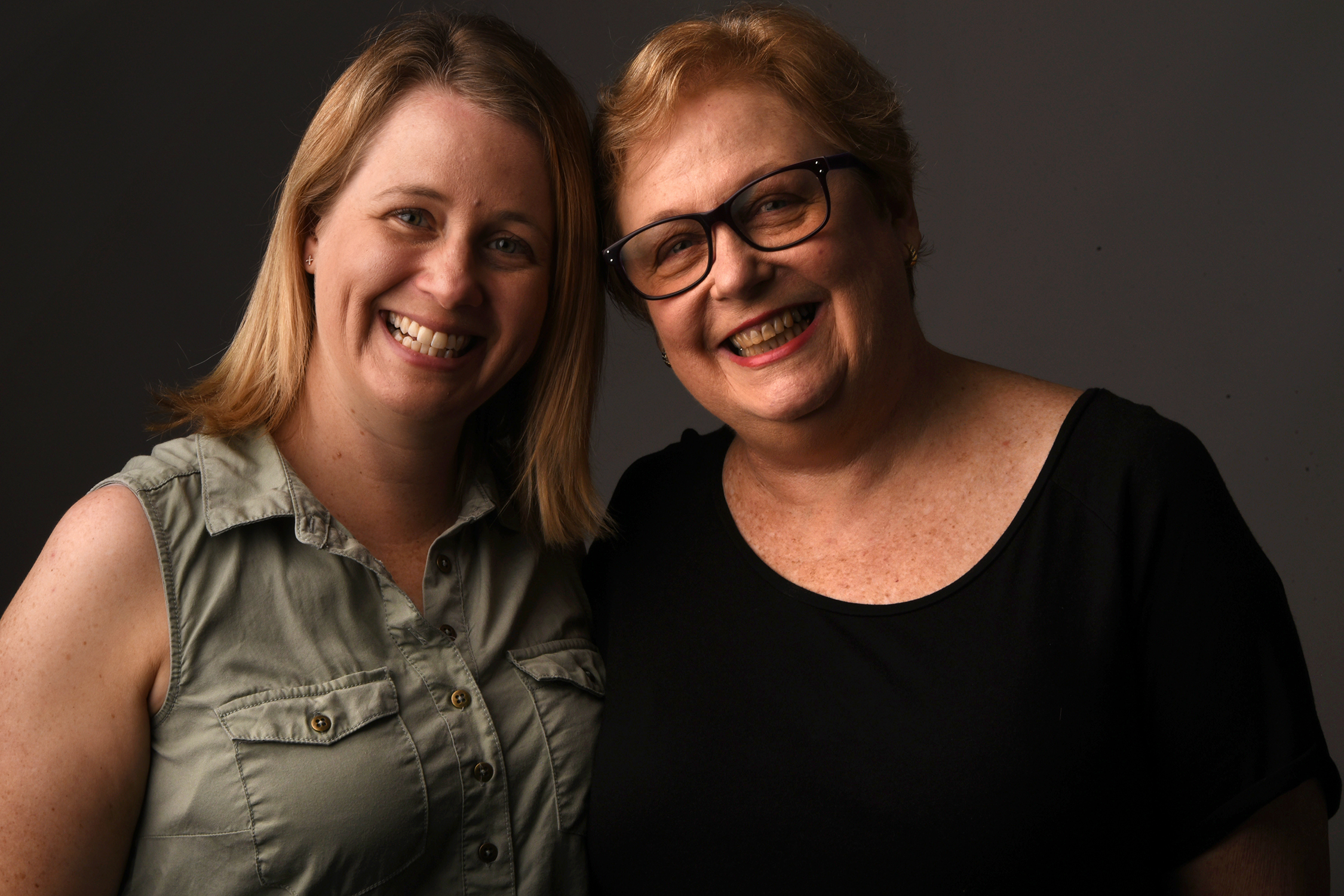 Three Generations: Jane and Eldest Daughter Kristen Jane and eldest daughter Kristen