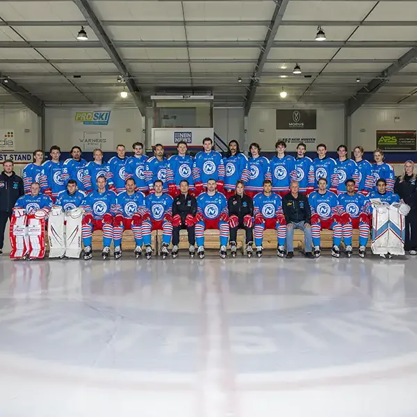 The Newcastle Northstars team pose for a group photo.