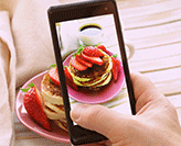 smartphone food