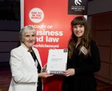 . Newcastle Business School Student Wins Prestigious Scholarship.