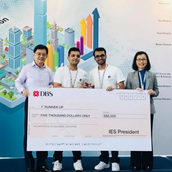 . Our Engineering students won 2nd Prize in National Engineers Day (NED) - Energy Innovation Challenge 2018