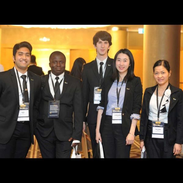 UON Enactus students. Enactus helps students make lasting social change