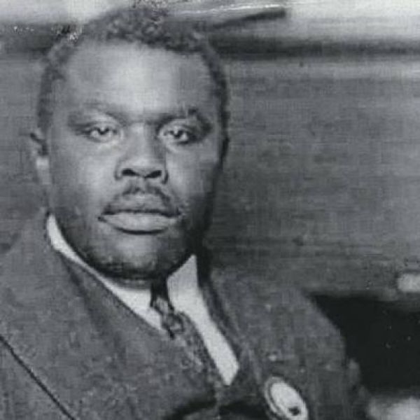 Black & white, head and shoulders shot of Marcus Garvey dressed in a suit. The Political Influence of Garveyism on Aboriginal Australia