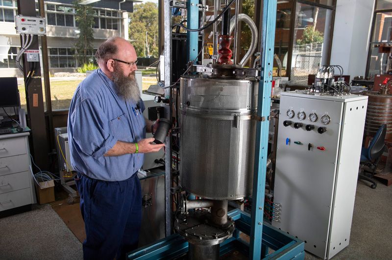 Softening and Melting Rig