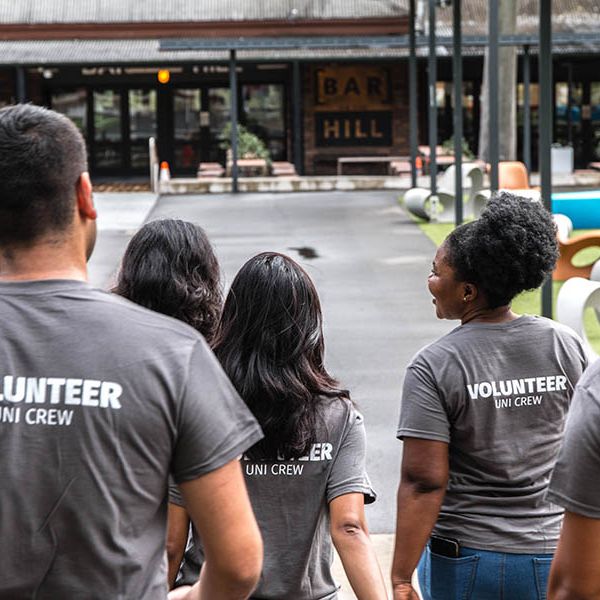 Picture of Uni Crew volunteers at Bar on the Hill