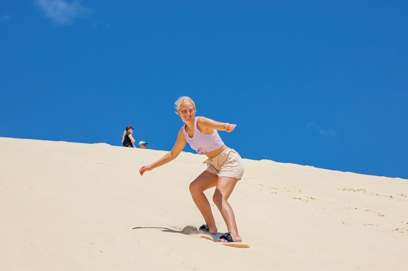 ResFest Event Sandboarding at Stockton