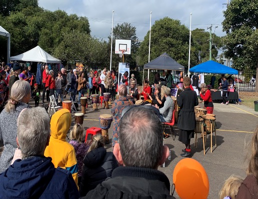 Hunter and Central Coast African Community members and affiliates celebrating 2021 Africa Day