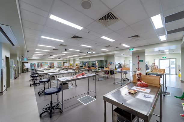 An empty lab at the SSTU