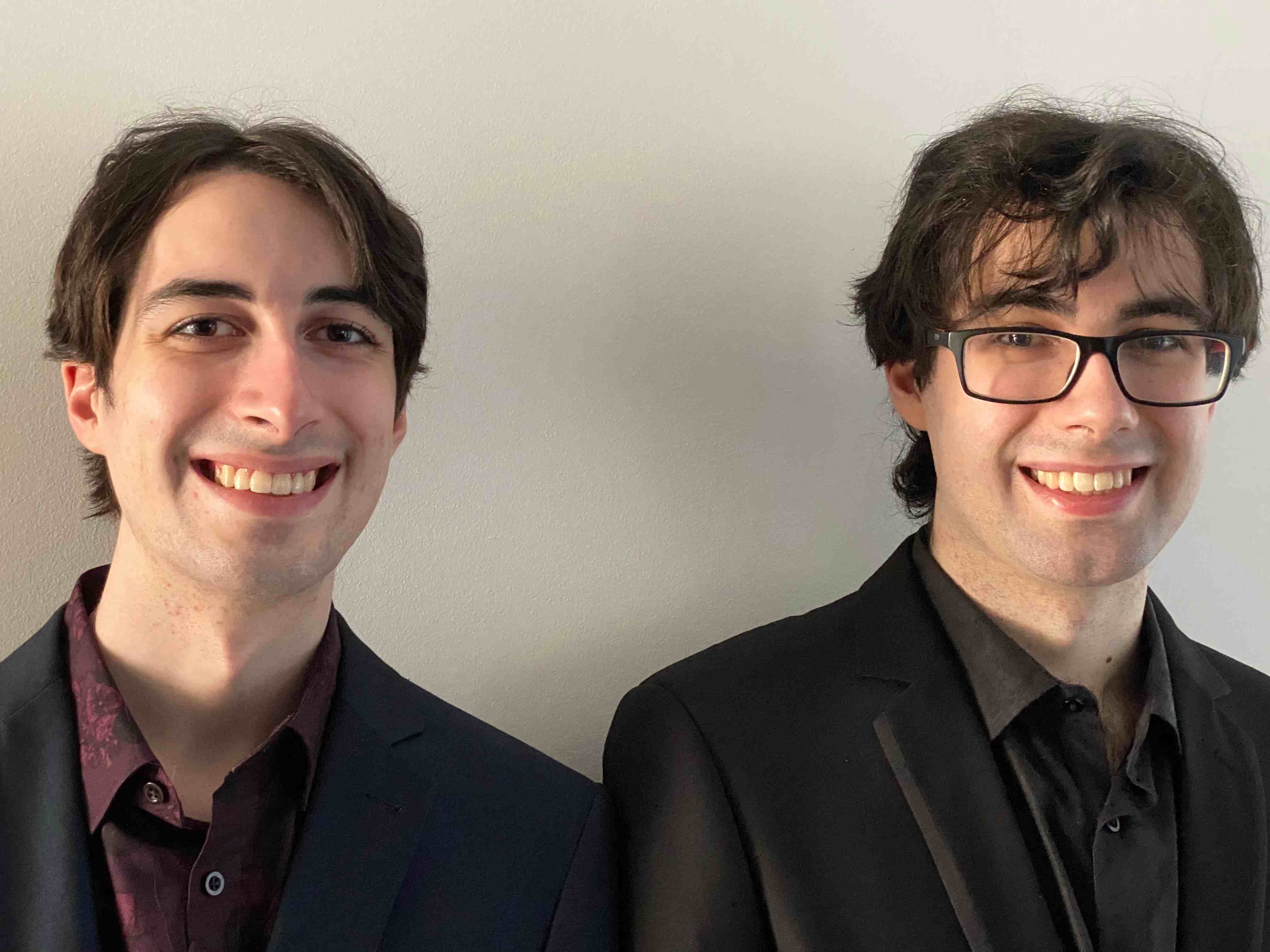 Jordan and Cameron Carmody-Shaw Two brothers who are graduating together