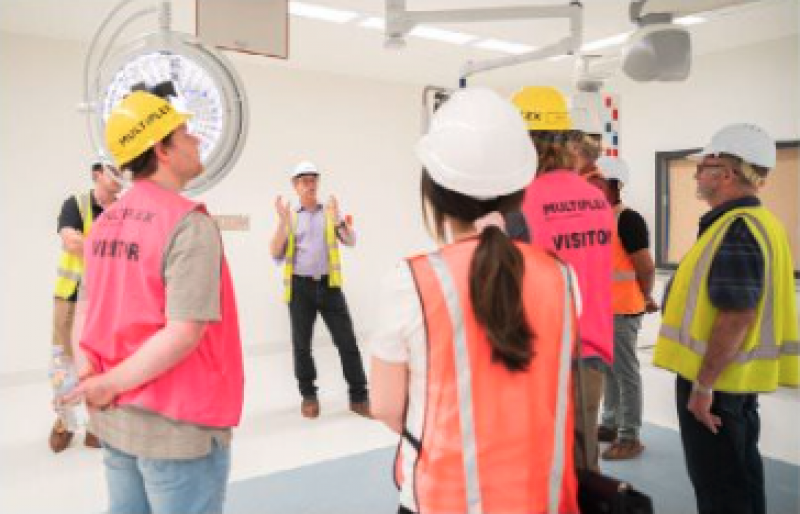 Construction students