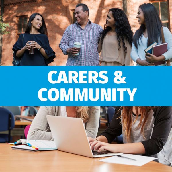 Carers & Community Webinar Thumbnail Carers & Community Webinar Thumbnail