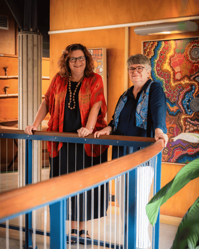 Trish and Sister Ros