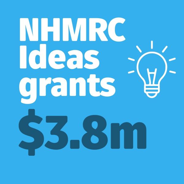 Innovative ideas awarded $3.8m in NHMRC research grants