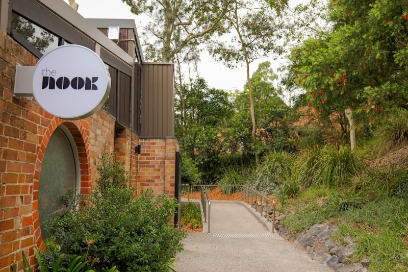 The entrance to the Nook