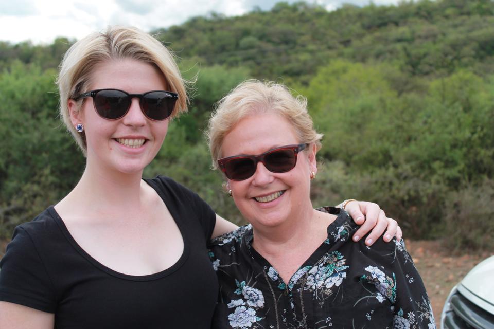 Three Generations: Jane and Youngest Daughter Ellenor Jane and youngest daughter Ellenor