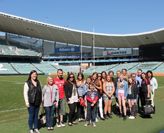 . UON Students Learn the Business Behind Football.