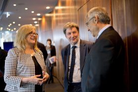 Prof Caroline McMillen, Dr David Sweeney and Dr Tom Corr. Transforming Regional Cities Forum