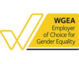 WGEA logo. UON continues to lead in gender equity