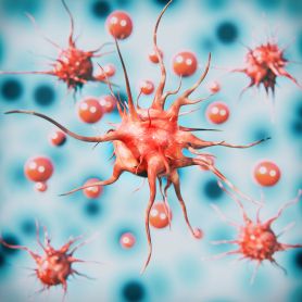 Cancer cell. UON researchers awarded Cancer Institute NSW Fellowships