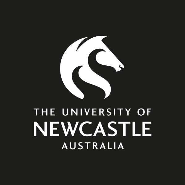 University of Newcastle logo. A message about safety at UON's Callaghan campus .
