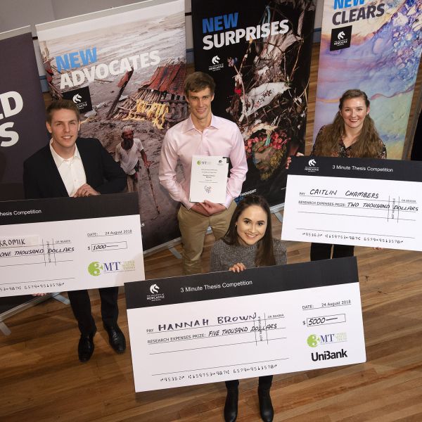 3 Minute Thesis winners. A new APProach to nutrition education in pregnancy wins 3MT competition 