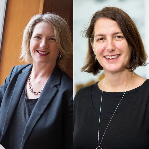 Cathy Coleborne and Sue Anne Ware. Trust and collaboration drive outcomes at Heads Up.