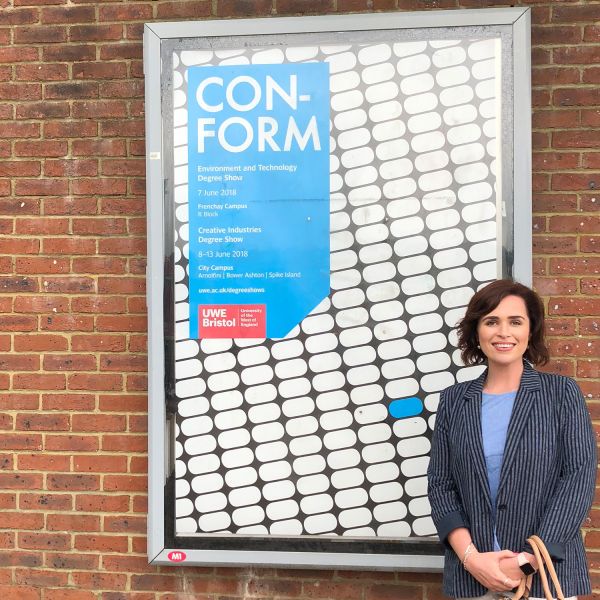 Alisha-Jane Laney 2018. Scholarship helps the on-going development of community programs within the School of Creative Industries.