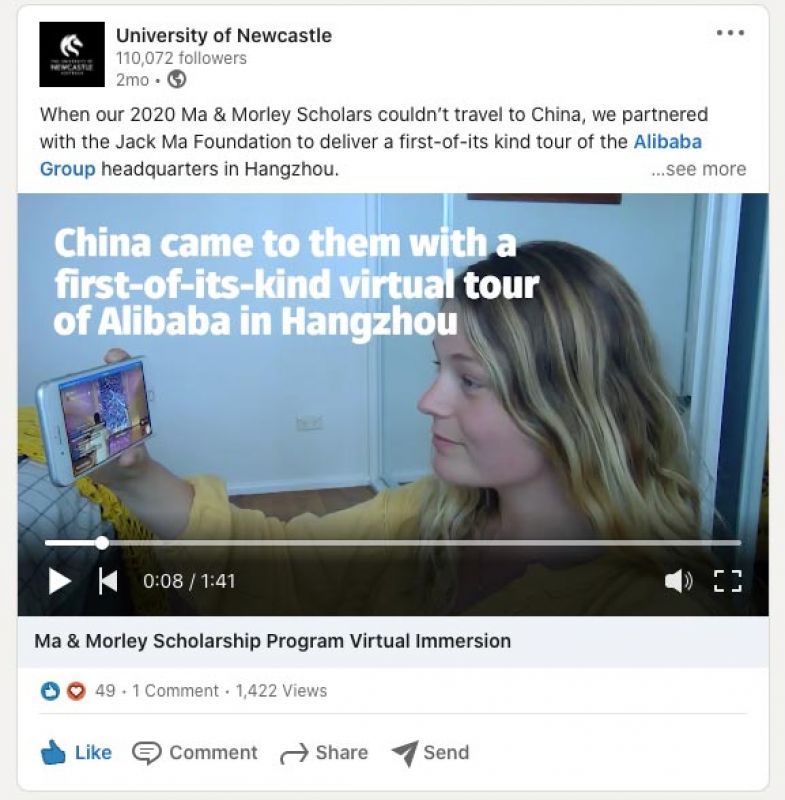 Ma Morley social media post