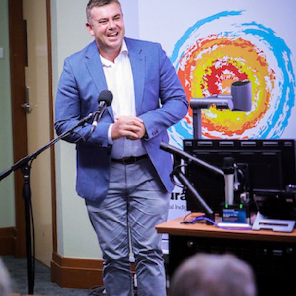 Speaker at Purai event