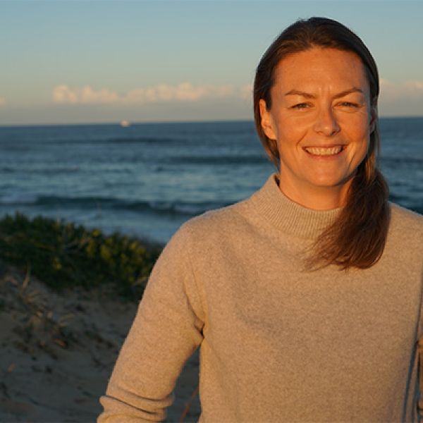 Image Hannah Power. Coastal Scientist a Young Tall Poppy