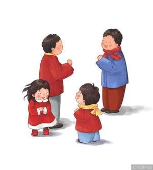 拜年Paying lunar New Year’s visits