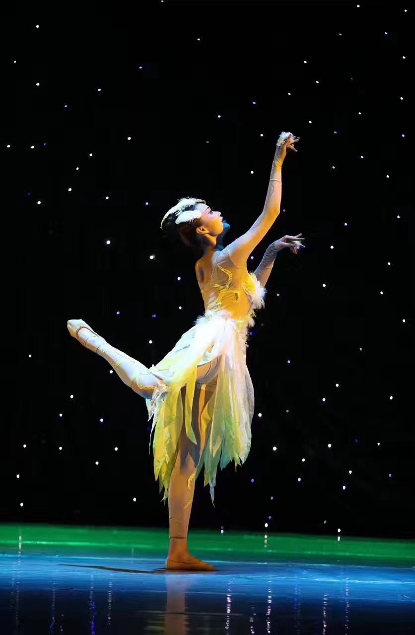 A Crane Dancing in the Breeze:  Cherishing Nature and Serenity