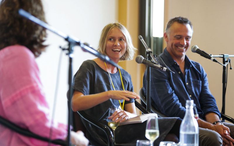 Emily Brugman and Jock Serong