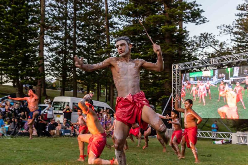 Winangay Dreaming Dancers perform at Ngarrama 2023