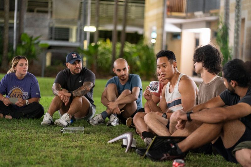 2023 Scholar, Jamie Lim, sharing a photo in the Cultural Sharing Circle