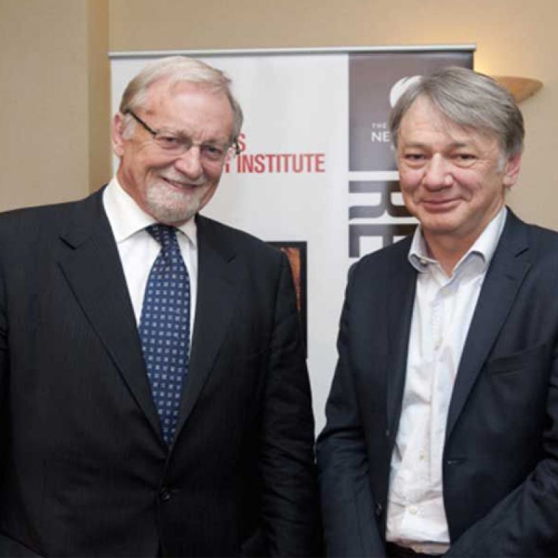 Gareth Evans and Professor Philip Dwyer, Centre for the History of Violence Director