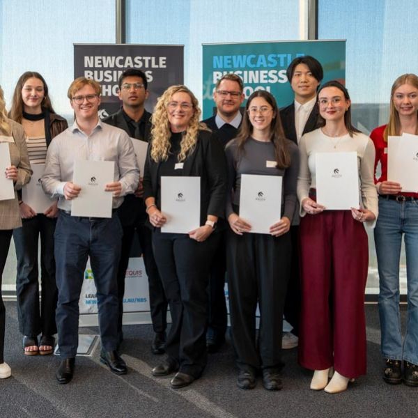 Celebrating Student Success at the Newcastle Business School Academic Excellence Prize Ceremony