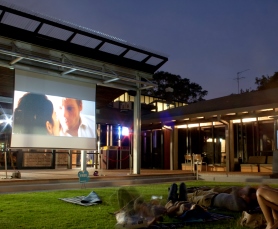 Cinema on the lawn