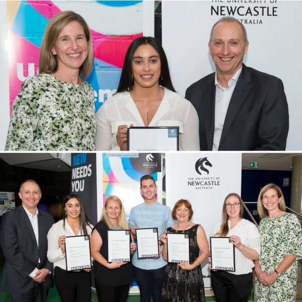 UON Academy award recipients. Exceptional teacher wins professional development prize