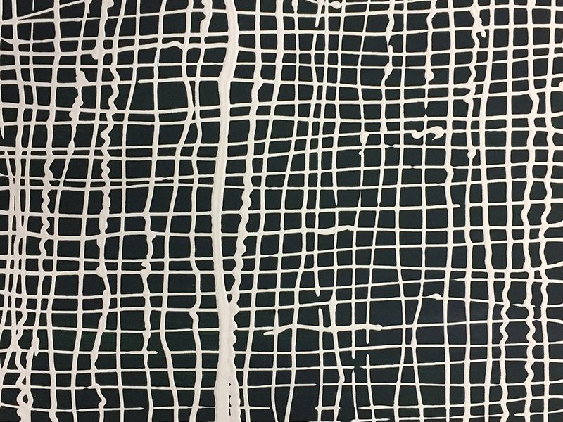 Painting 'Lines 3' by Paul Munro