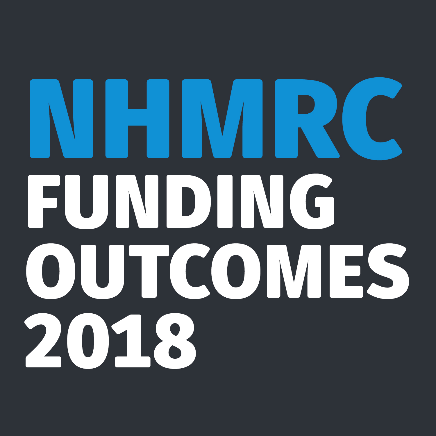 NHMRC Funding Outcomes 2018