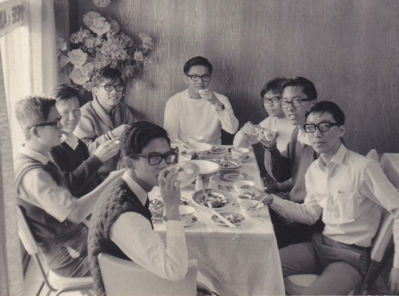 Alumni as students back in 1969