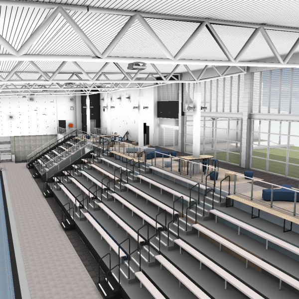 The Forum grandstand