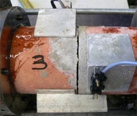 Torsion shear test to characterise the shear behaviour of mortar joints in masonry