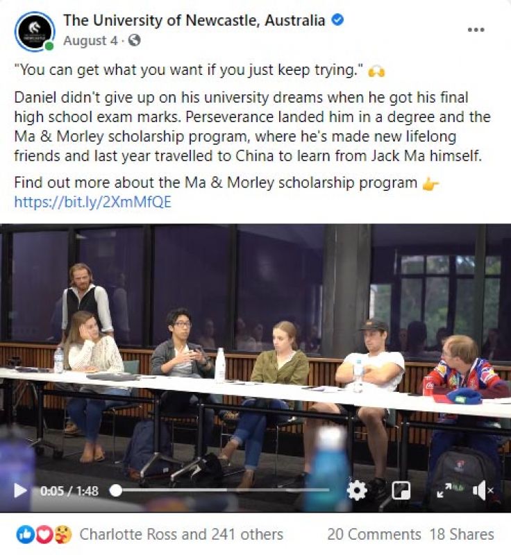 Ma Morley social media post