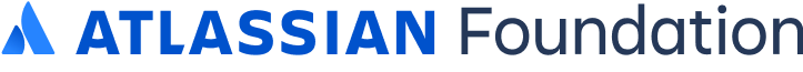 Atlassian Foundation text logo