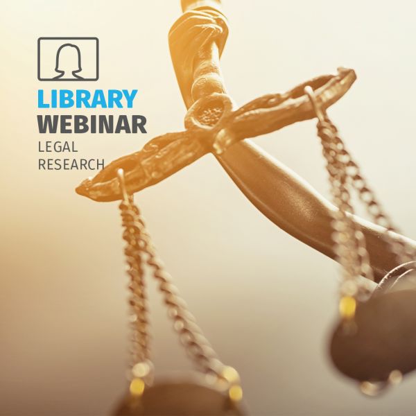 Library Webinars Legal Research